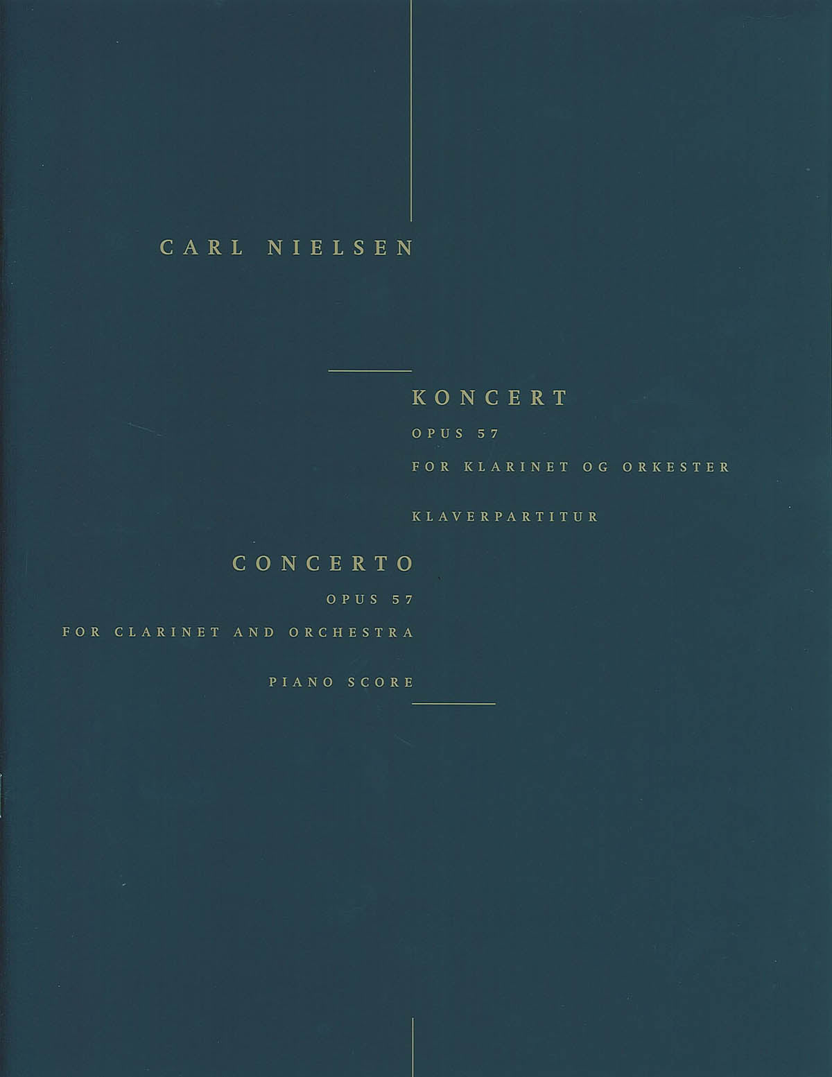 Nielsen: Clarinet Concerto, Op. 57 - Ficks Music
