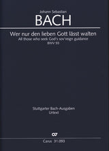 Bach: Wer nur den lieben Gott läßt walten, BWV 93