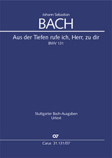 Bach: Aus der Tiefen rufe ich, BWV 131 (Version in G Minor)