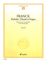 Franck: Prélude, Choral et Fugue