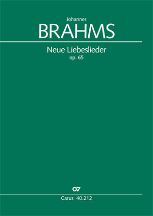 Brahms: Neue Liebeslieder, Op. 65