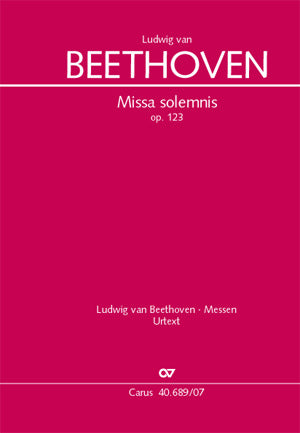 Beethoven: Missa solemnis, Op. 123