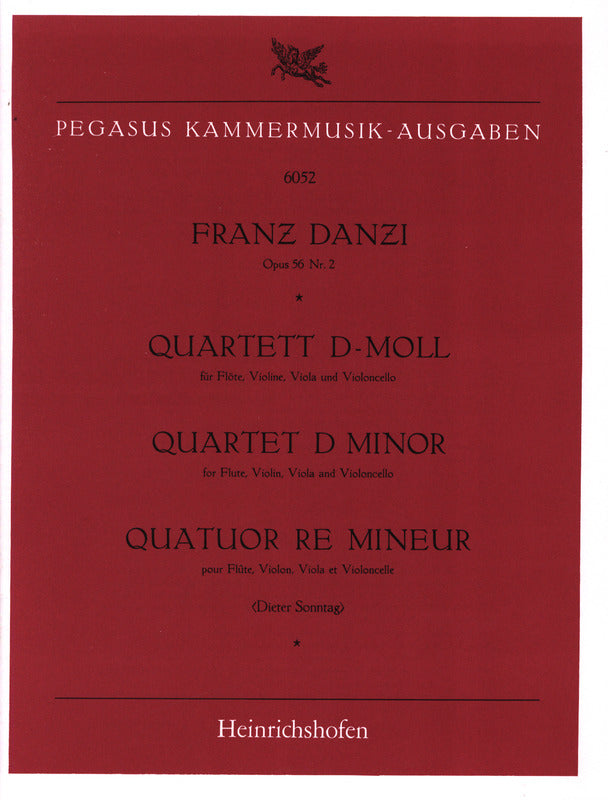 Danzi: Flute Quartet in D Major, Op. 56, No. 2