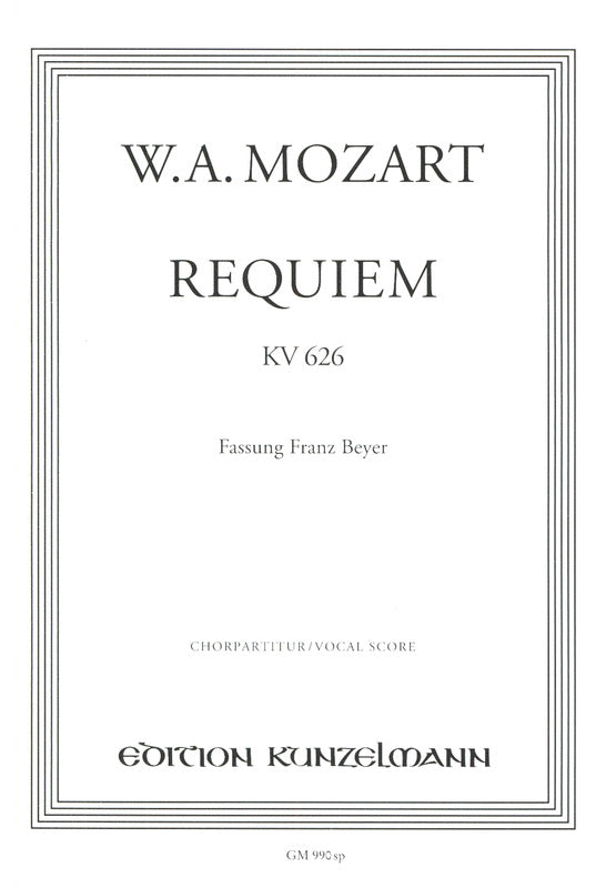 Mozart: Requiem, K. 626