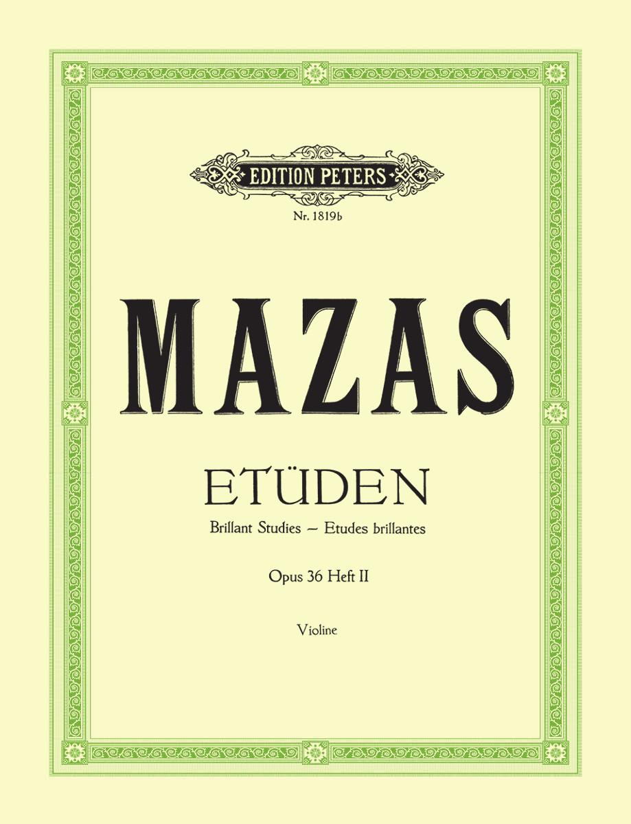 Mazas: Études brillantes, Op. 36 - Volume 2