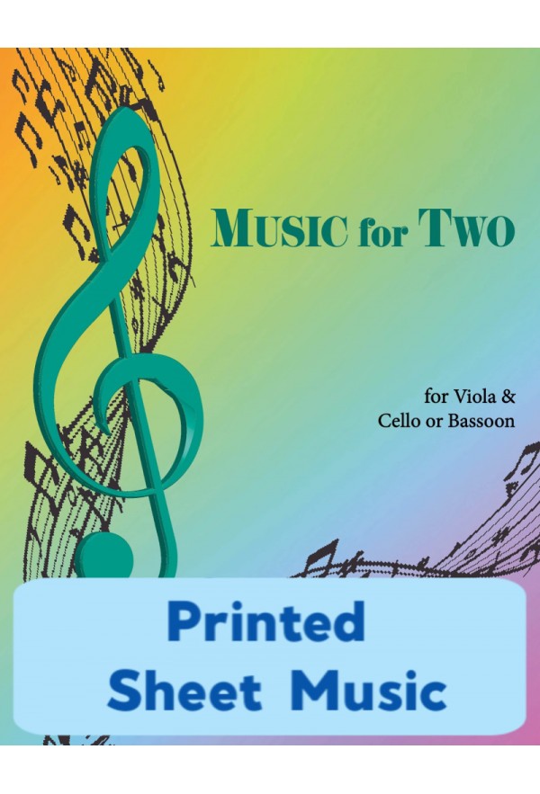 Music for Two - Christmas Volume 1 (for viola & cello or bassoon)