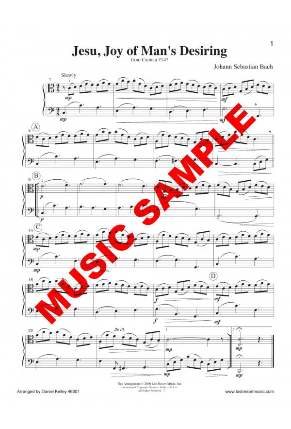 Music for Two - Volume 4 (for viola & cello or bassoon)