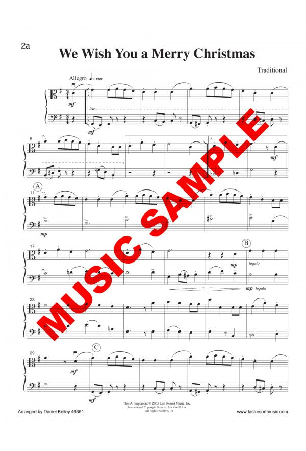 Music for Two - Volume 3 (for viola & cello or bassoon)