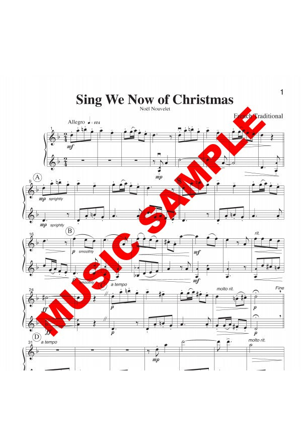 Music for Two - Christmas Volume 2 (for flute or oboe or violin)