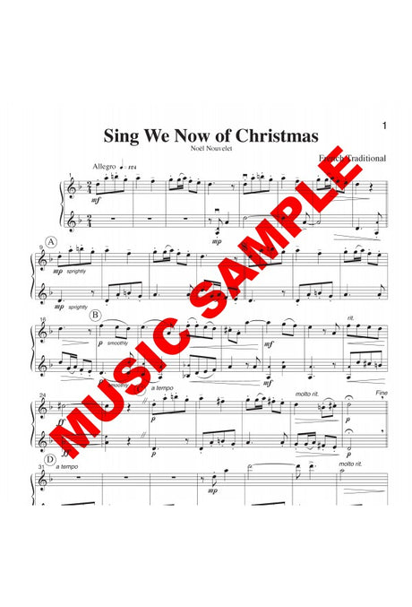 Music for Two - Christmas Volume 2 (for flute or oboe or violin)