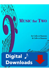 Music for Two - Volume 1 (for cello or bassoon)