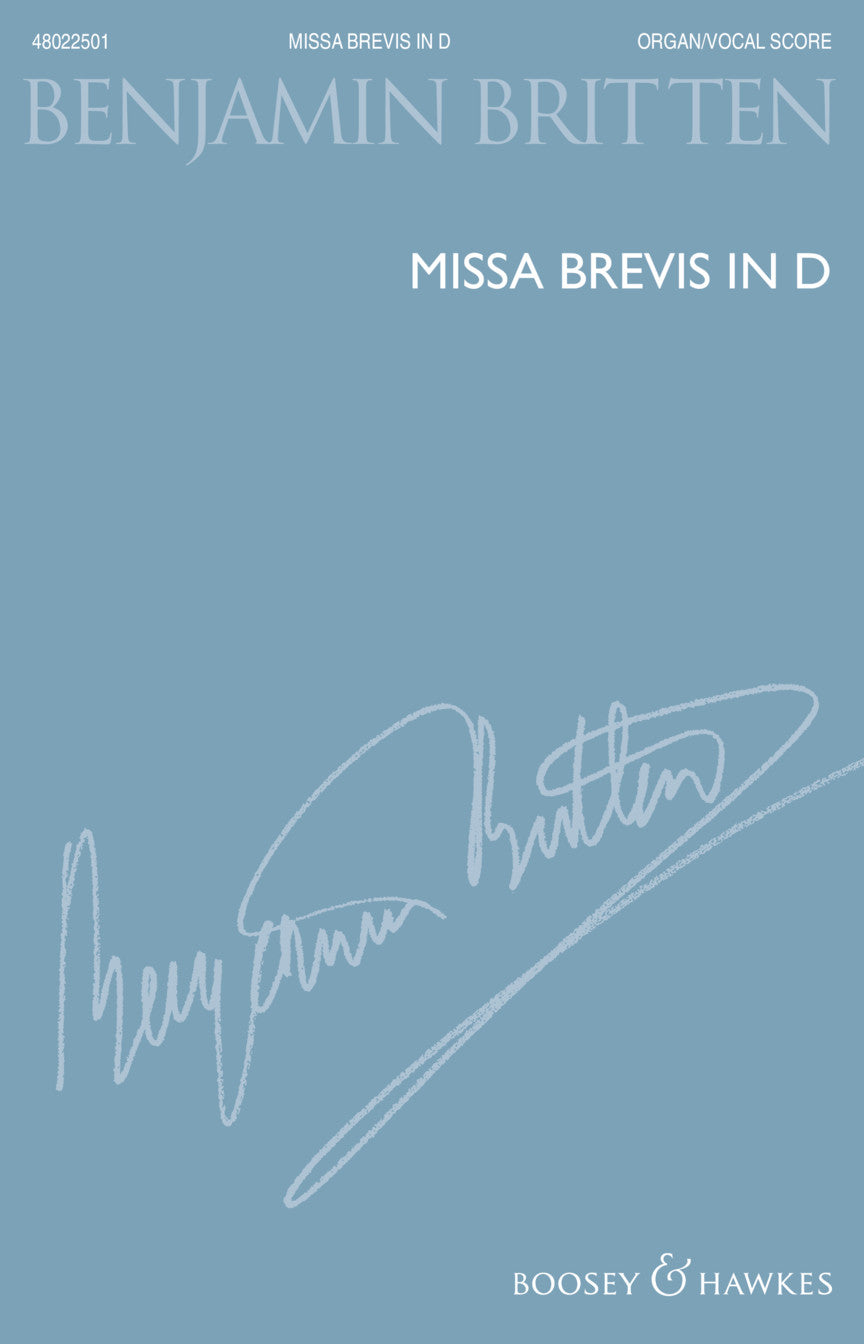 Britten: Missa Brevis in D Major
