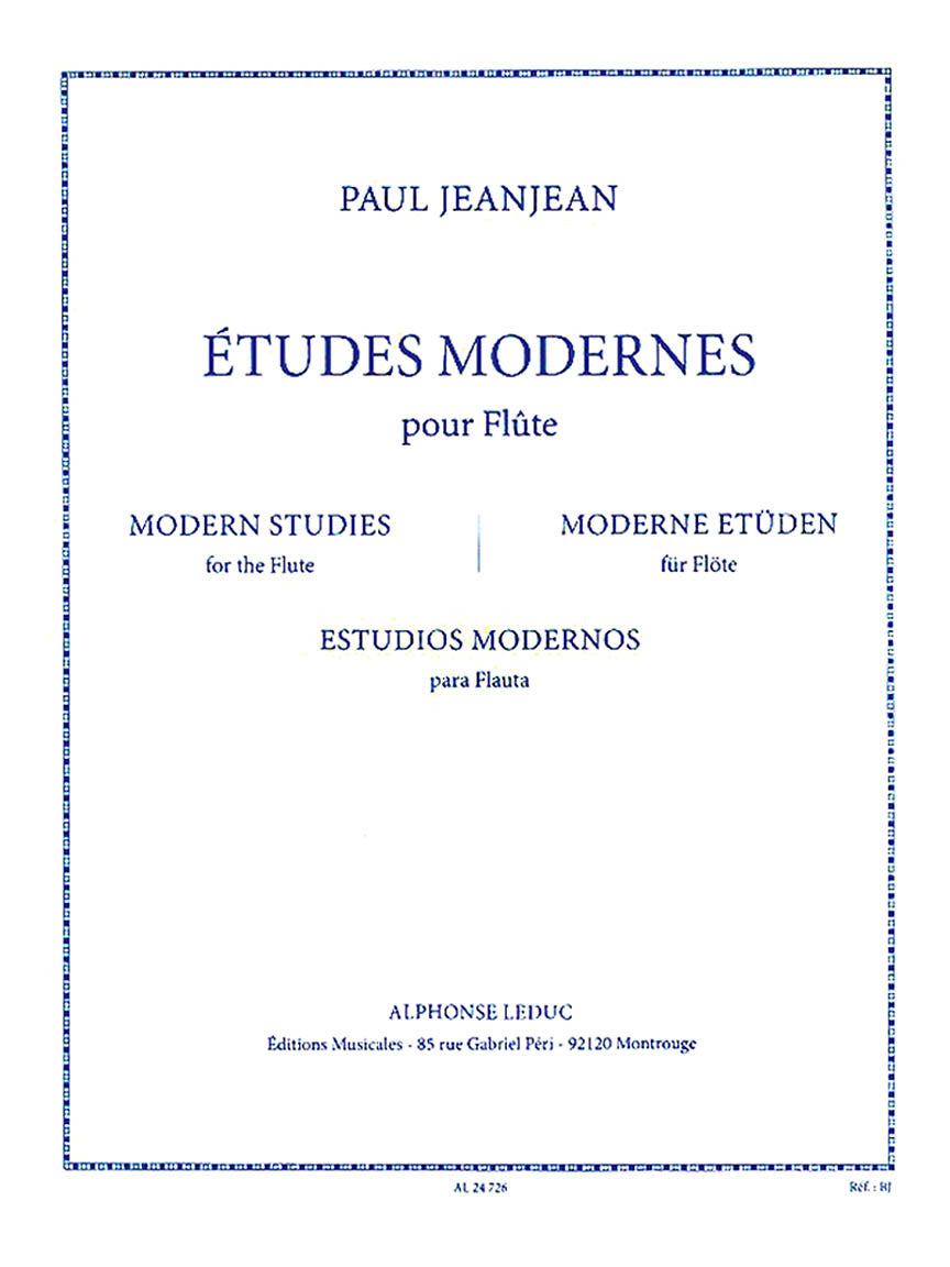 Jeanjean: Modern Etudes