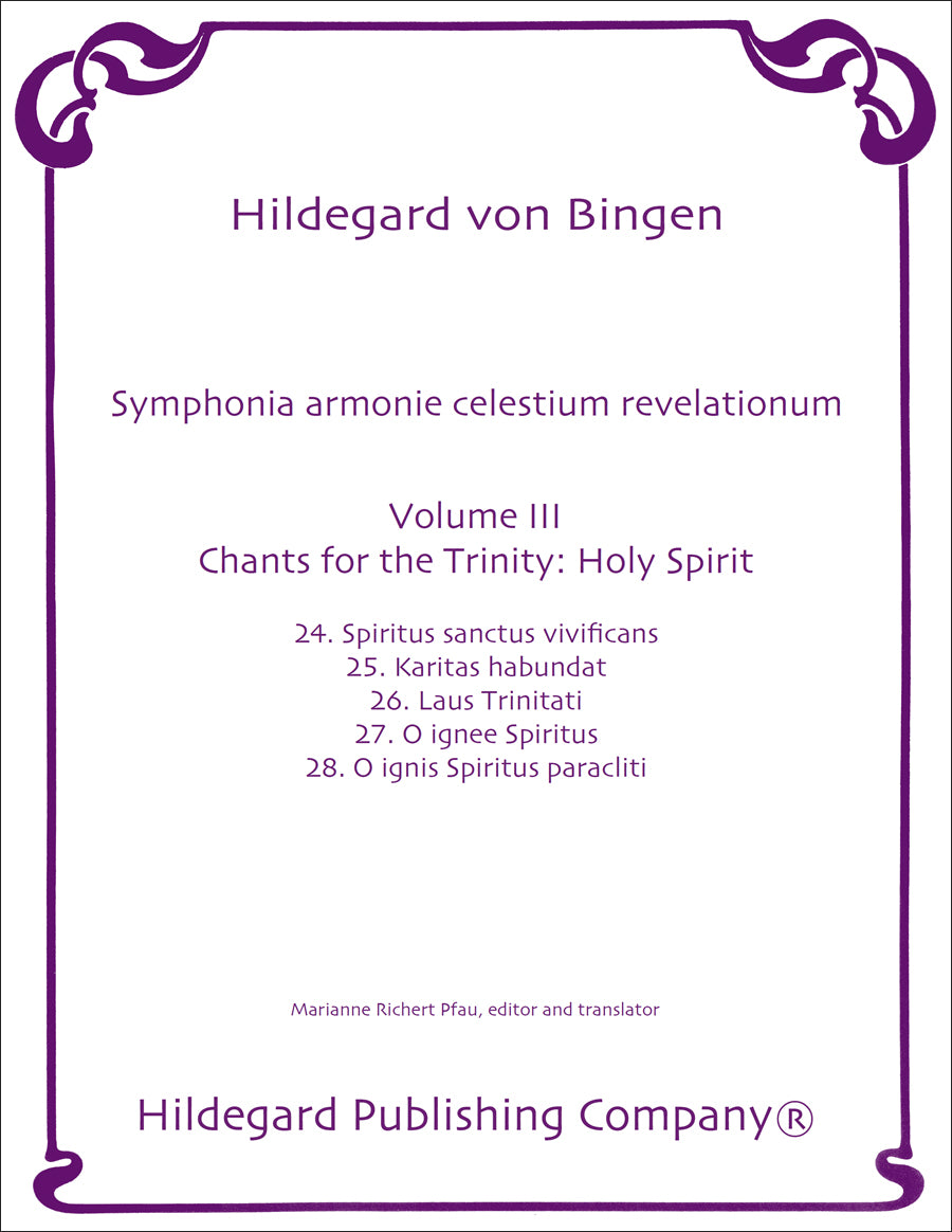 Hildegard: Symphonia armonie celestium revelationum