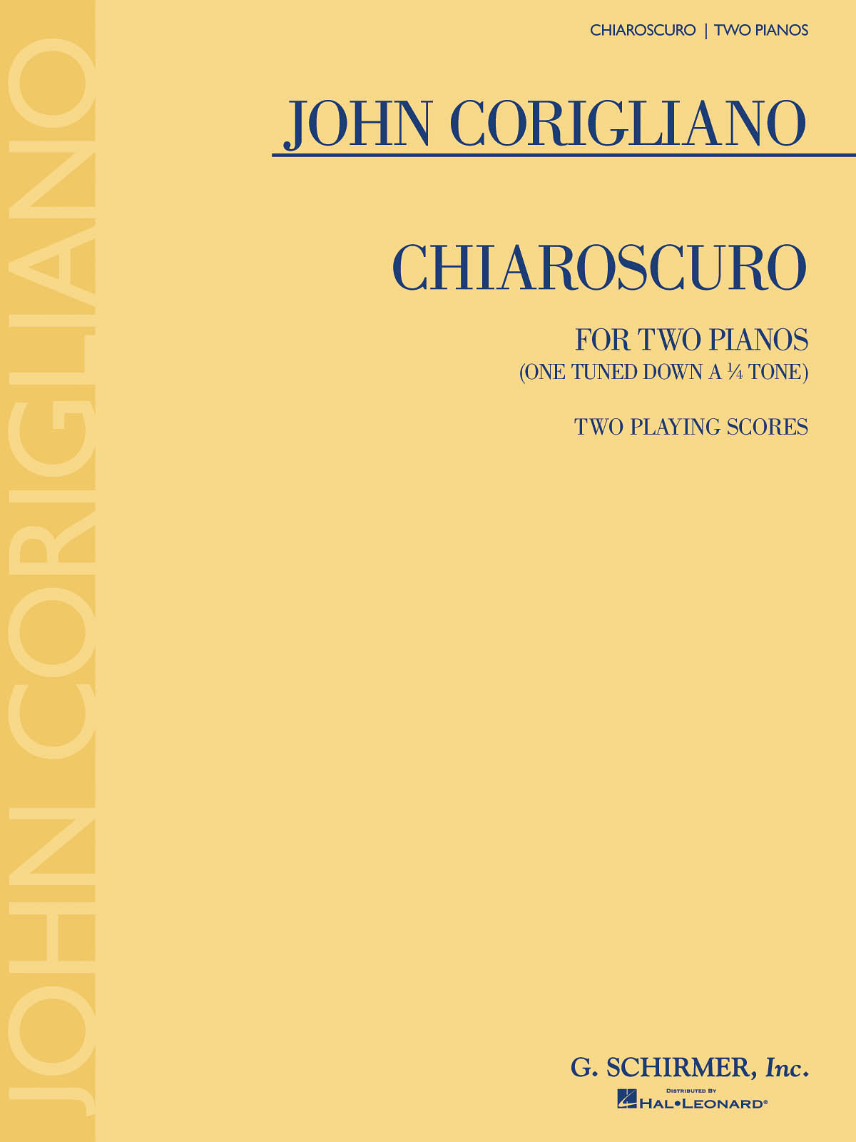 Corigliano: Chiaroscuro