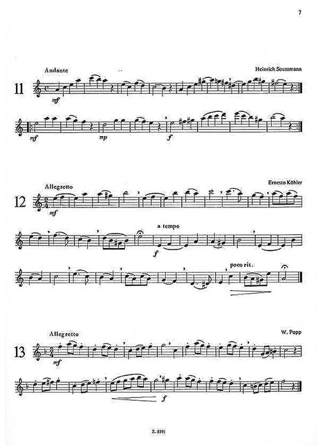 Selected Studies for Flute - Book 1