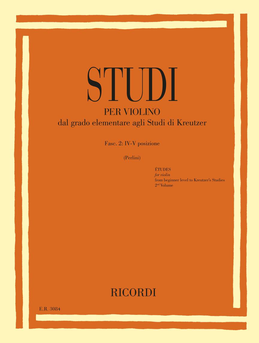 Studies for Violin - Volume 2