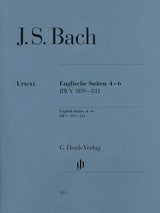 Bach: English Suites 4-6, BWV 809-811