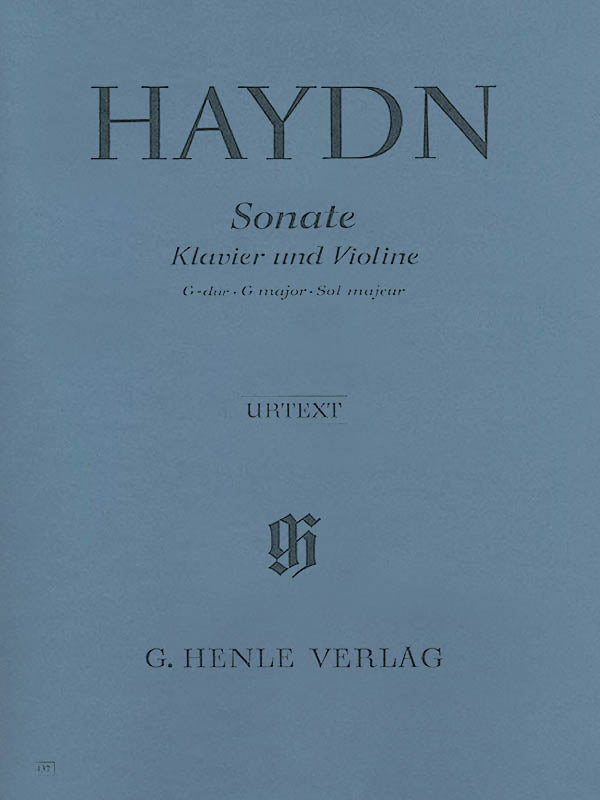 Haydn: Violin Sonata in G Major, Hob. XV:32