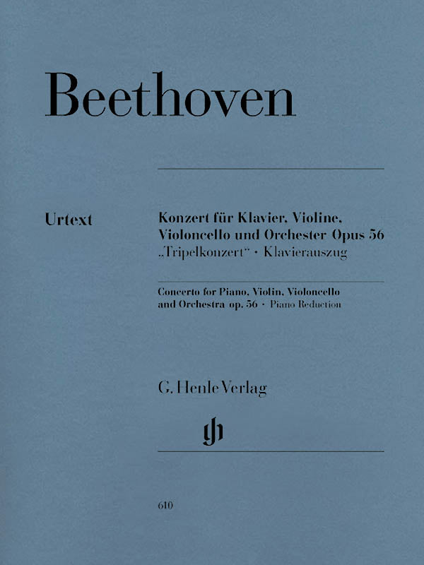 Beethoven: Triple Concerto in C Major, Op. 56