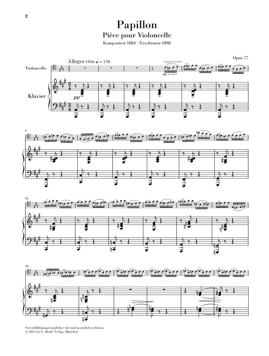 Fauré: Berceuse, Op. 16 - Ficks Music