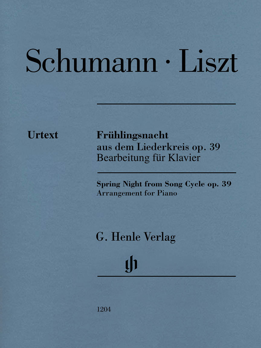 Schumann-Liszt: Frühlingsnacht