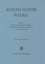 Haydn: The Seven Last Words of Christ, Hob. XX:1A