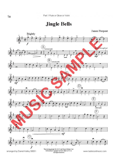 Music for Three Treble Instruments - Christmas Collection No. 1