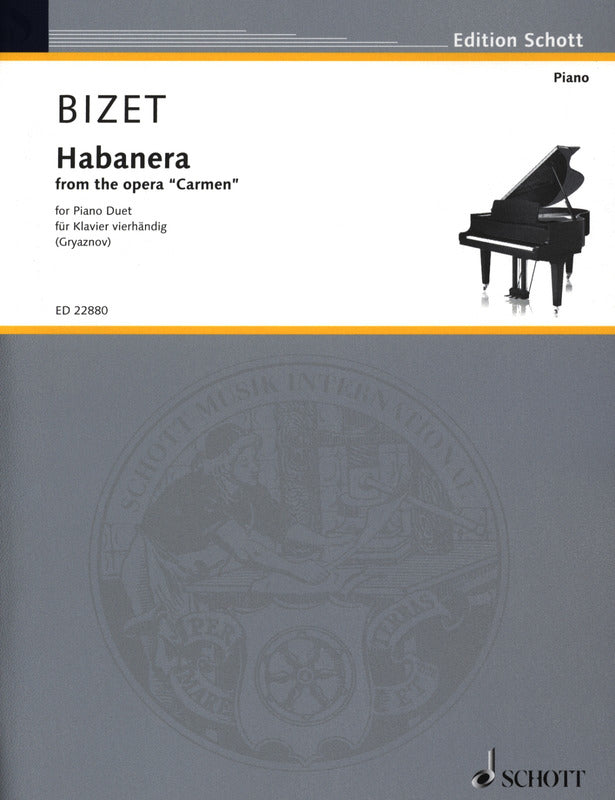 Bizet: Habanera from 'Carmen' (arr. for piano 4-hands)