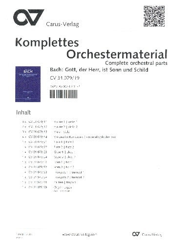 Bach: Gott, der Herr, ist Sonn and Schild, BWV 79