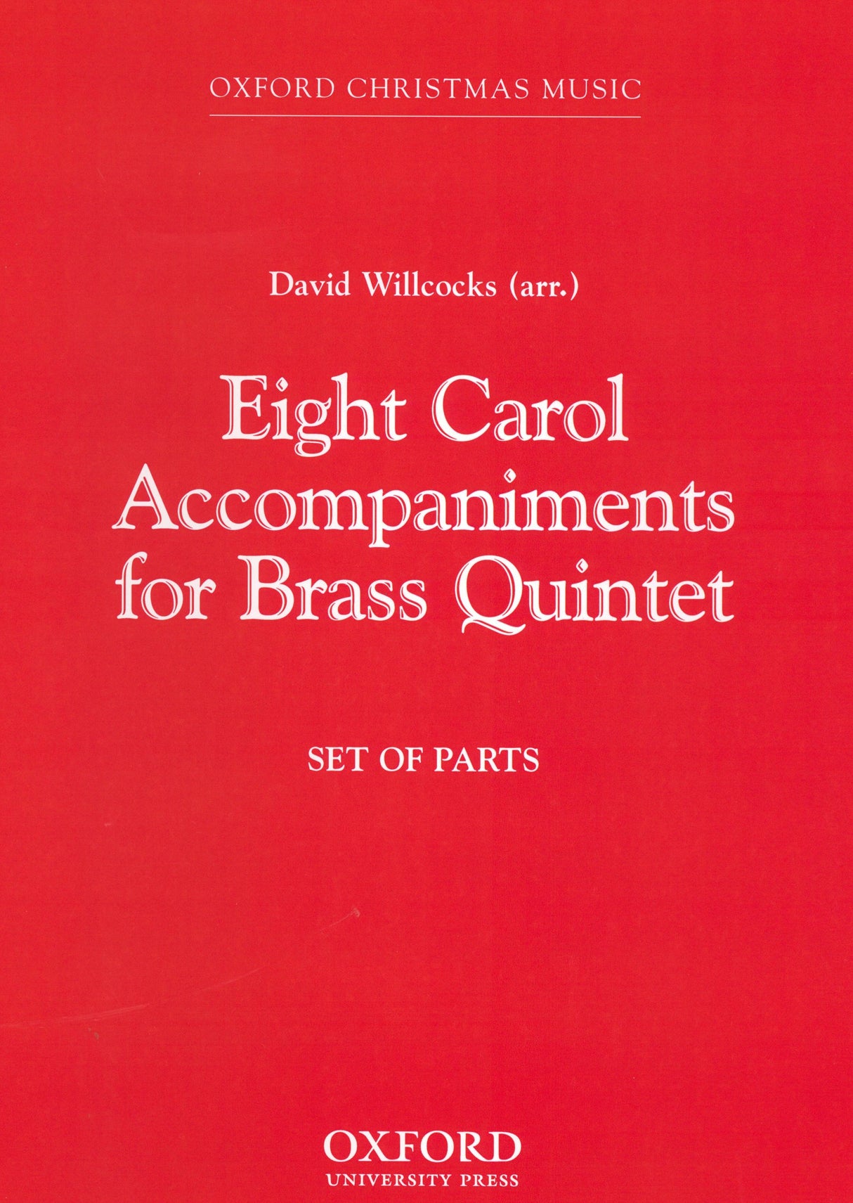 Willcocks: 8 Carol Accompaniments for Brass Quintet