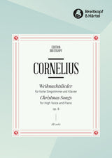 Cornelius: Christmas Songs, Op. 8