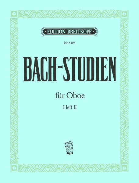 Bach Studies for Oboe - Volume 2 – Ficks Music