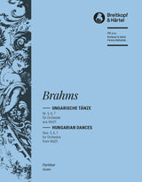 Brahms: Hungarian Dances Nos. 5, 6, 7 (arr. for orchestra)