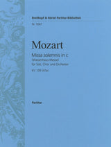 Mozart: Missa in C Minor, K. 139 (47a)