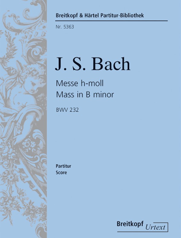 Bach Mass in B Minor (Messe in h-Moll) Vocal Score (Barenreiter Urtext)