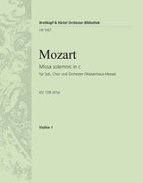 Mozart: Missa in C Minor, K. 139 (47a)