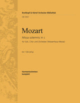 Mozart: Missa in C Minor, K. 139 (47a)