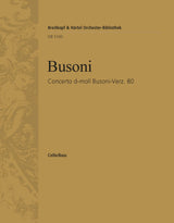 Busoni: Piano Concerto in D Minor, BV 80, Op. 17 (Version for Orchestra)