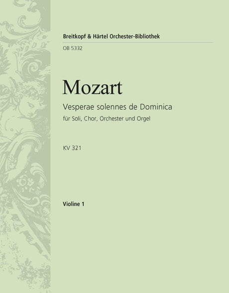 Mozart: Vesperae solennes de Dominica K. 321