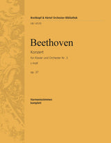 Beethoven: Piano Concerto No. 3 in C Minor, Op. 37