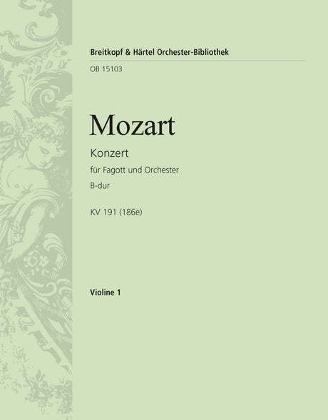 Mozart: Bassoon Concerto in B-flat Major, K. 191 (186e)