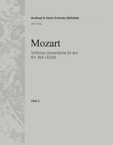 Mozart: Sinfonia Concertante, K. 364 (320d)