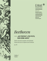 Beethoven: “Ah! Perfido” / “Per pietà, non dirmi addio”, Op. 65