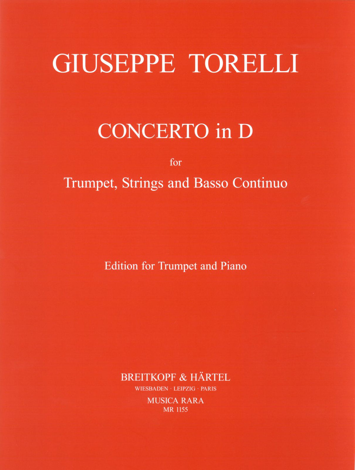 Torelli: Trumpet Concerto in D Major - Ficks Music