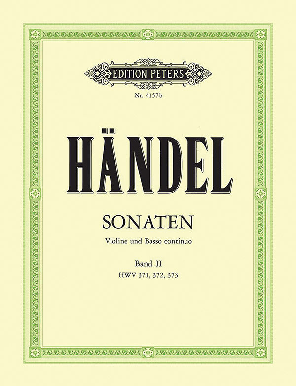 Handel: Violin Sonatas - Volume 2 (HWV 371–373)