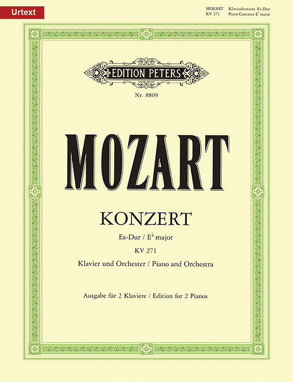 Mozart Piano Concerto No 9 In E Flat Major K 271 Ficks Music