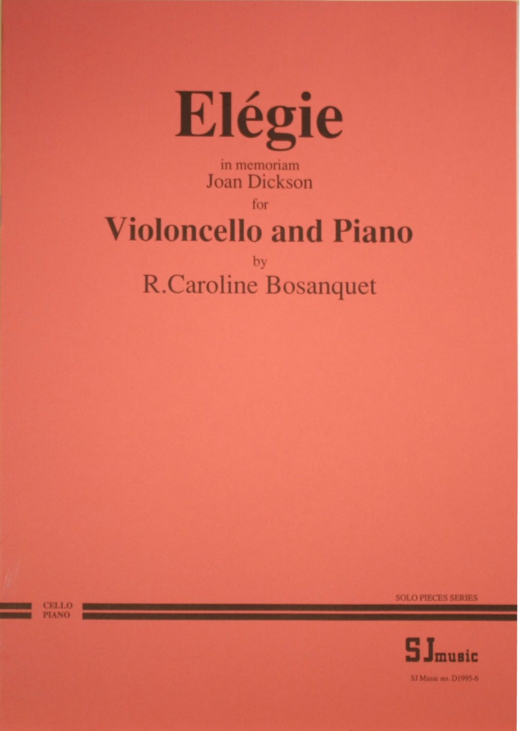 Bosanquet: Elegie