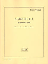 Tomasi: Alto Saxophone Concerto