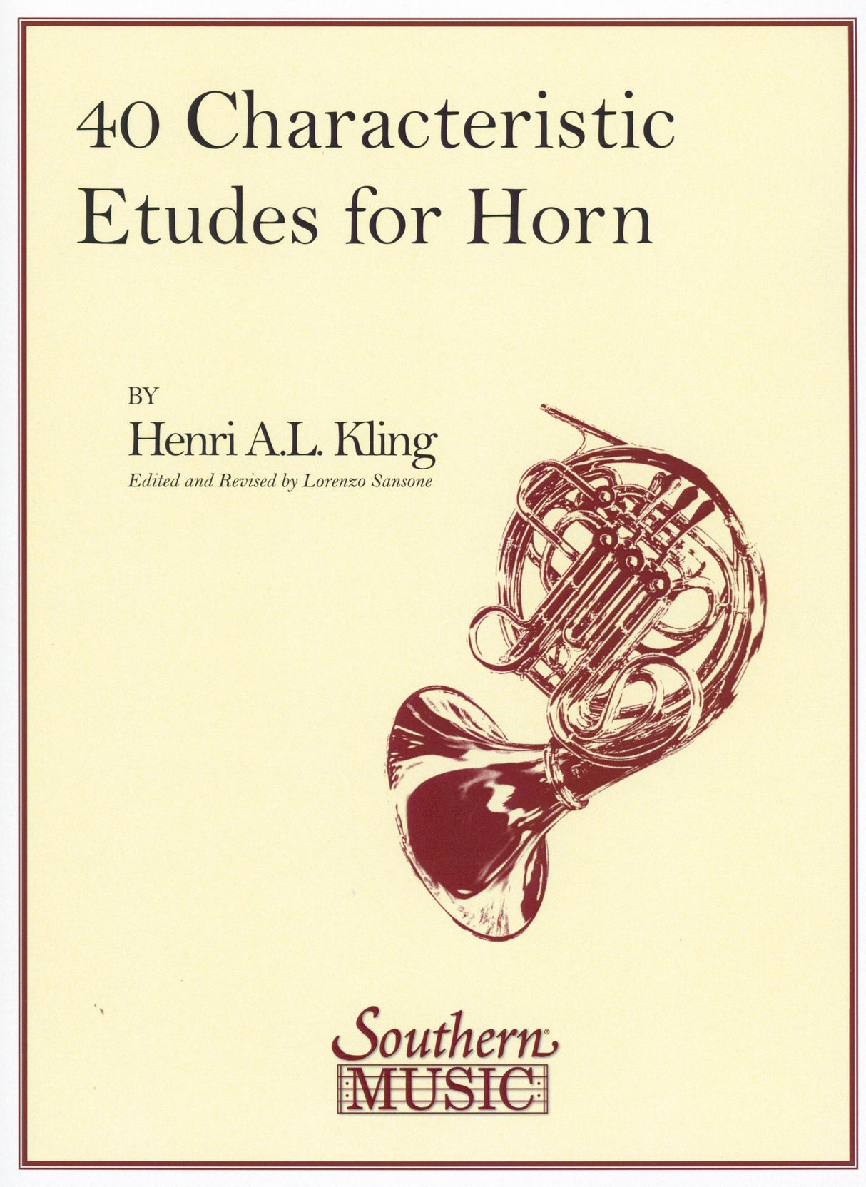 Kling: 40 Characteristic Etudes